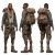 South African Hiker Vinyl Car Decal Sticker – Waterproof & UV-Resistant 3.4133333333333336"
