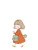 Melancholic Strolling Girl Vinyl Car Decal Sticker – Waterproof & UV-Resistant 4.1066666666666665"