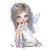 Delicate Fairy V2 Vinyl Car Decal Sticker – Waterproof & UV-Resistant 3.4133333333333336"