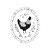 Hen Logo Vinyl Car Decal Sticker – Waterproof & UV-Resistant 6.826666666666667"