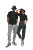 Stylish Abstract Couple Vinyl Car Decal Sticker – Waterproof & UV-Resistant 8.96"