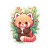 Chibi Red Panda Sticker Vinyl Car Decal Sticker – Waterproof & UV-Resistant 6.826666666666667"
