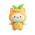 Orange Slice Cat Vinyl Car Decal Sticker – Waterproof & UV-Resistant 3.4133333333333336"