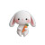 Cute Rabbit Swing Vinyl Car Decal Sticker – Waterproof & UV-Resistant 3.4133333333333336"