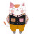 Happy Cat Clipart Vinyl Car Decal Sticker – Waterproof & UV-Resistant 6.826666666666667"