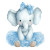 Baby Blue Elephant V3 Vinyl Car Decal Sticker – Waterproof & UV-Resistant 3.4133333333333336"