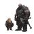 Goliath And Dwarf V2 Vinyl Car Decal Sticker – Waterproof & UV-Resistant 3.4133333333333336"