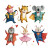 Whimsical Animal Costumes Vinyl Car Decal Sticker – Waterproof & UV-Resistant 3.4133333333333336"