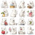 Cute Polar Bear Stickers Vinyl Car Decal Sticker – Waterproof & UV-Resistant 3.4133333333333336"