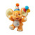 Playful Elephant Plush Vinyl Car Decal Sticker – Waterproof & UV-Resistant 3.4133333333333336"