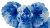 Gzhel Blue Elephant Vinyl Car Decal Sticker – Waterproof & UV-Resistant 2.72"