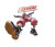 Jumping Animated Character Vinyl Car Decal Sticker – Waterproof & UV-Resistant 3.4133333333333336"