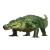 Giant Green Crocodile Vinyl Car Decal Sticker – Waterproof & UV-Resistant 3.4133333333333336"