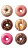 Top View Donuts Vinyl Car Decal Sticker – Waterproof & UV-Resistant 9.706666666666667"