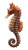 Cute Seahorse Vinyl Car Decal Sticker – Waterproof & UV-Resistant 4.8533333333333335"