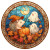 Hedgehog Witch Moon Vinyl Car Decal Sticker – Waterproof & UV-Resistant 3.4133333333333336"