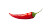 Single Chili Vinyl Car Decal Sticker – Waterproof & UV-Resistant 5.4