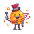 Cheerful Sun Announcer Vinyl Car Decal Sticker – Waterproof & UV-Resistant 6.826666666666667"