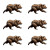 Running Bear Sprite Vinyl Car Decal Sticker – Waterproof & UV-Resistant 6.826666666666667"