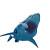 Exhilarated Anime Shark Vinyl Car Decal Sticker – Waterproof & UV-Resistant 3.4133333333333336"