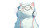Anime Cat With Glasses Vinyl Car Decal Sticker – Waterproof & UV-Resistant 2.72"