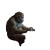 Typing Cave Troll Vinyl Car Decal Sticker – Waterproof & UV-Resistant 3.4133333333333336"