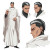 Cyber Middle Eastern Man Vinyl Car Decal Sticker – Waterproof & UV-Resistant 3.4133333333333336"