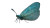 Glowing Butterfly V3 Vinyl Car Decal Sticker – Waterproof & UV-Resistant 5.4