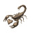 Scorpion Heart Sketch Vinyl Car Decal Sticker – Waterproof & UV-Resistant 3.4133333333333336"