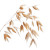Oat Plant Closeup Vinyl Car Decal Sticker – Waterproof & UV-Resistant 3.4133333333333336"