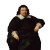 Chubby Puritan Man Vinyl Car Decal Sticker – Waterproof & UV-Resistant 3.4133333333333336"