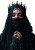 Mysterious Gothic Queen Vinyl Car Decal Sticker – Waterproof & UV-Resistant 4.373333333333333"