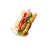 Deli Sandwich Hand Vinyl Car Decal Sticker – Waterproof & UV-Resistant 3.4133333333333336"