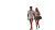 Happy Beach Couple V4 Vinyl Car Decal Sticker – Waterproof & UV-Resistant 5.4