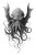 Cthulu Illustration Vinyl Car Decal Sticker – Waterproof & UV-Resistant 8.96"