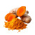 Fresh Turmeric Root Vinyl Car Decal Sticker – Waterproof & UV-Resistant 3.4133333333333336"