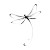 Dragonfly Line Art Vinyl Car Decal Sticker – Waterproof & UV-Resistant 3.4133333333333336"