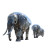 Dali'S Robo-Elephants Vinyl Car Decal Sticker – Waterproof & UV-Resistant 6.826666666666667"