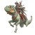 Lizard Warrior V5 Vinyl Car Decal Sticker – Waterproof & UV-Resistant 3.4133333333333336"