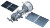 Satellite With Panels Vinyl Car Decal Sticker – Waterproof & UV-Resistant 5.4