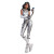 Fortnite Character Silver Vinyl Car Decal Sticker – Waterproof & UV-Resistant 3.4133333333333336"