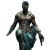 Namor'S Regal Stance Vinyl Car Decal Sticker – Waterproof & UV-Resistant 6.826666666666667"
