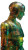 Sci-Fi Robot Portrait Vinyl Car Decal Sticker – Waterproof & UV-Resistant 9.706666666666667"