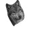 Indian With Wolf Vinyl Car Decal Sticker – Waterproof & UV-Resistant 6.826666666666667"