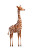 Charming Giraffe Illustration Vinyl Car Decal Sticker – Waterproof & UV-Resistant 8.96"