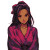 Purple-Haired Yukata Girl Vinyl Car Decal Sticker – Waterproof & UV-Resistant 3.4133333333333336"