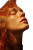 Radiant Redhead Vinyl Car Decal Sticker – Waterproof & UV-Resistant 4.4