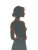 Glowing Silhouette V3 Vinyl Car Decal Sticker – Waterproof & UV-Resistant 8.213333333333333"
