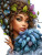 Rainforest Queen Vinyl Car Decal Sticker – Waterproof & UV-Resistant 8.32"
