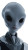 Feminine Alien Humanoid Vinyl Car Decal Sticker – Waterproof & UV-Resistant 4.8533333333333335"